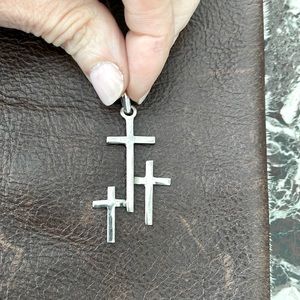 Sterling silver crosses